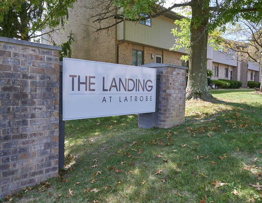 Landing At Latrobe Welcome Sign